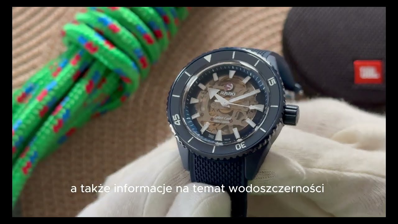 Recenzja Rado Captain Cook High-Tech Ceramic Skeleton. Zegarek wielu kontrastów z ceramiczną kopertą