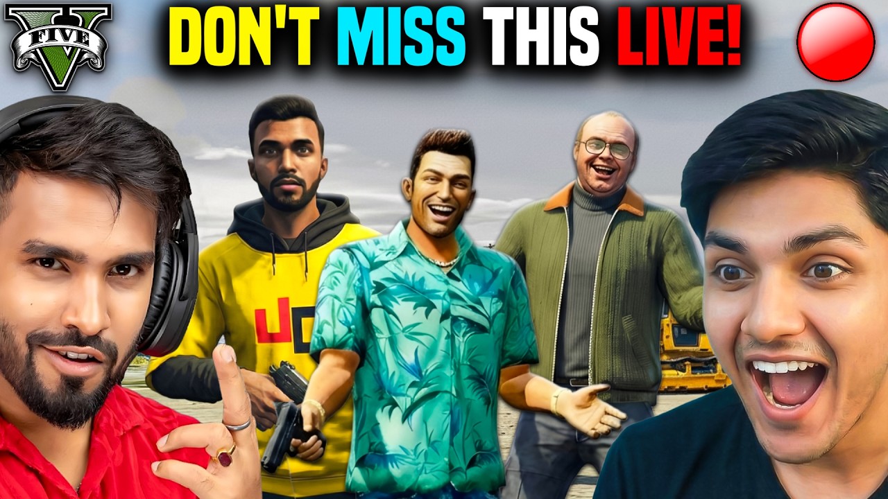 GTA 5 LIVE: The End of Tommy Vercetti? | Michael Got Kidnapped!