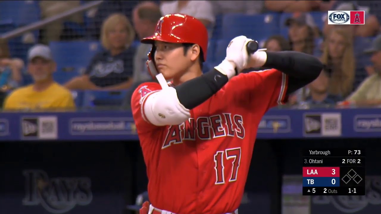 6/14 天使 vs 光芒 大谷翔平 首位日本人完全打擊 Highlights [金合發 Jin He Fa]