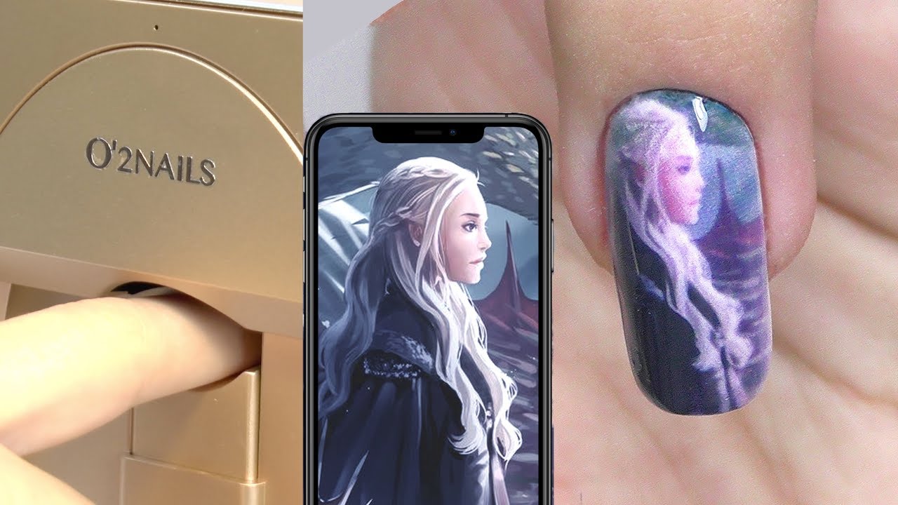 Game of Thrones Nail Art with Nail Printer | Review & Tutorial