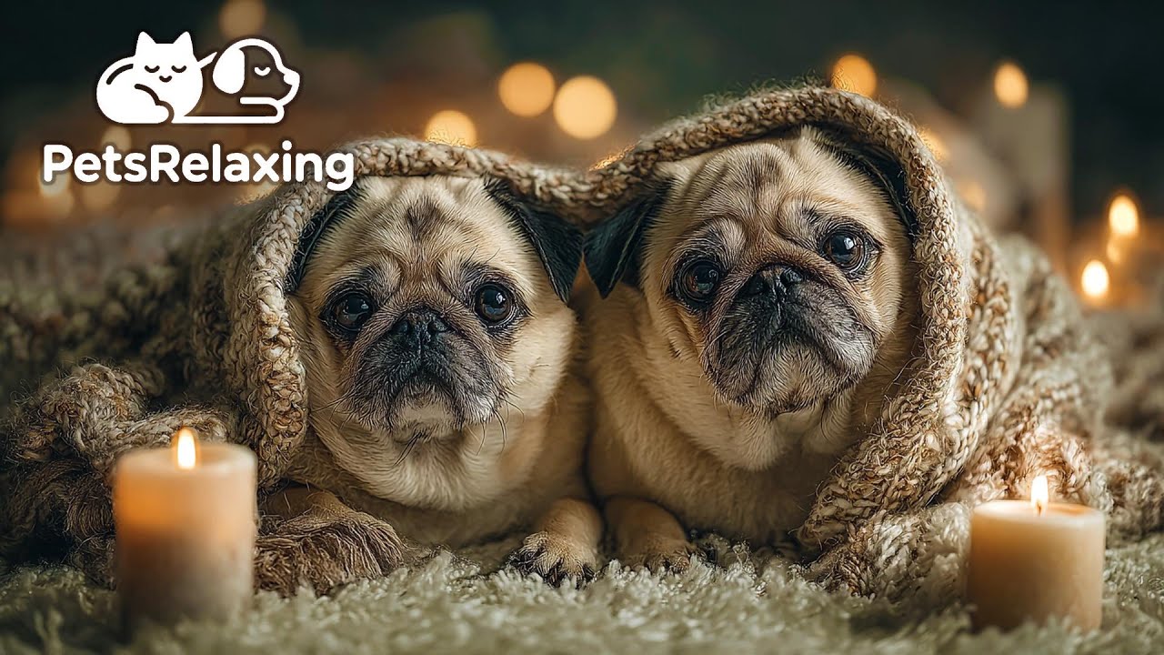 Pug Dog Calming Music 🐶 Relaxing & Soothing Music for Dogs for Peaceful Rest