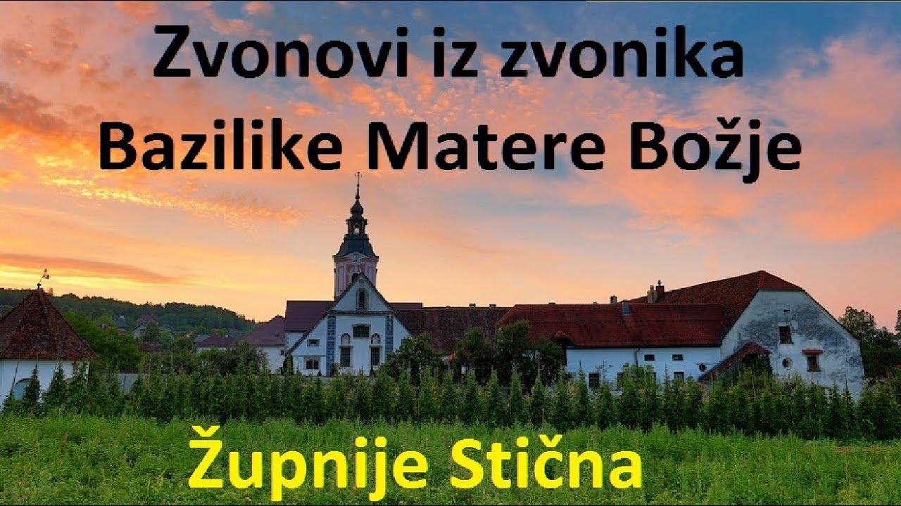ZVONOVI IZ ZVONIKA BAZILIKE MATERE BOŽJE V STIČNI - zvočno sem jih snemal leta 2000