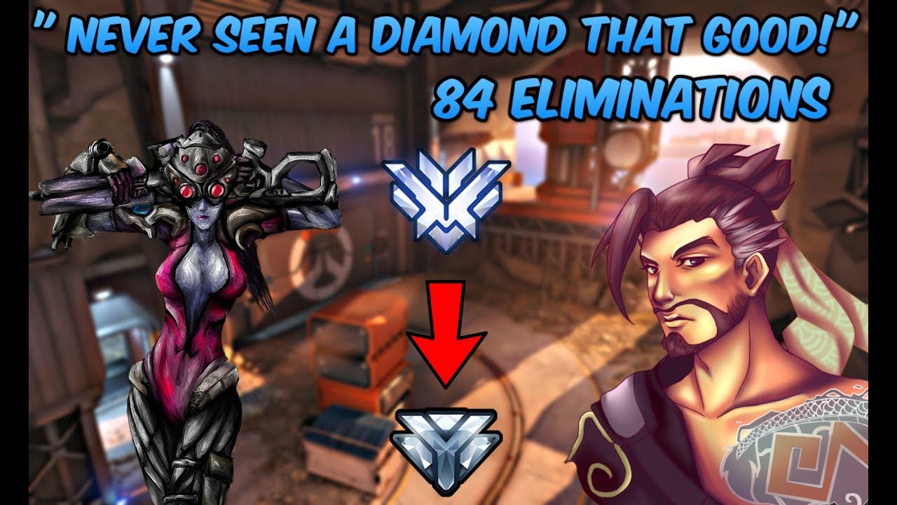 Report The Smurf... He's Hacking! (Widow/Hanzo 84 Elims Overwatch Smurf Highlights)
