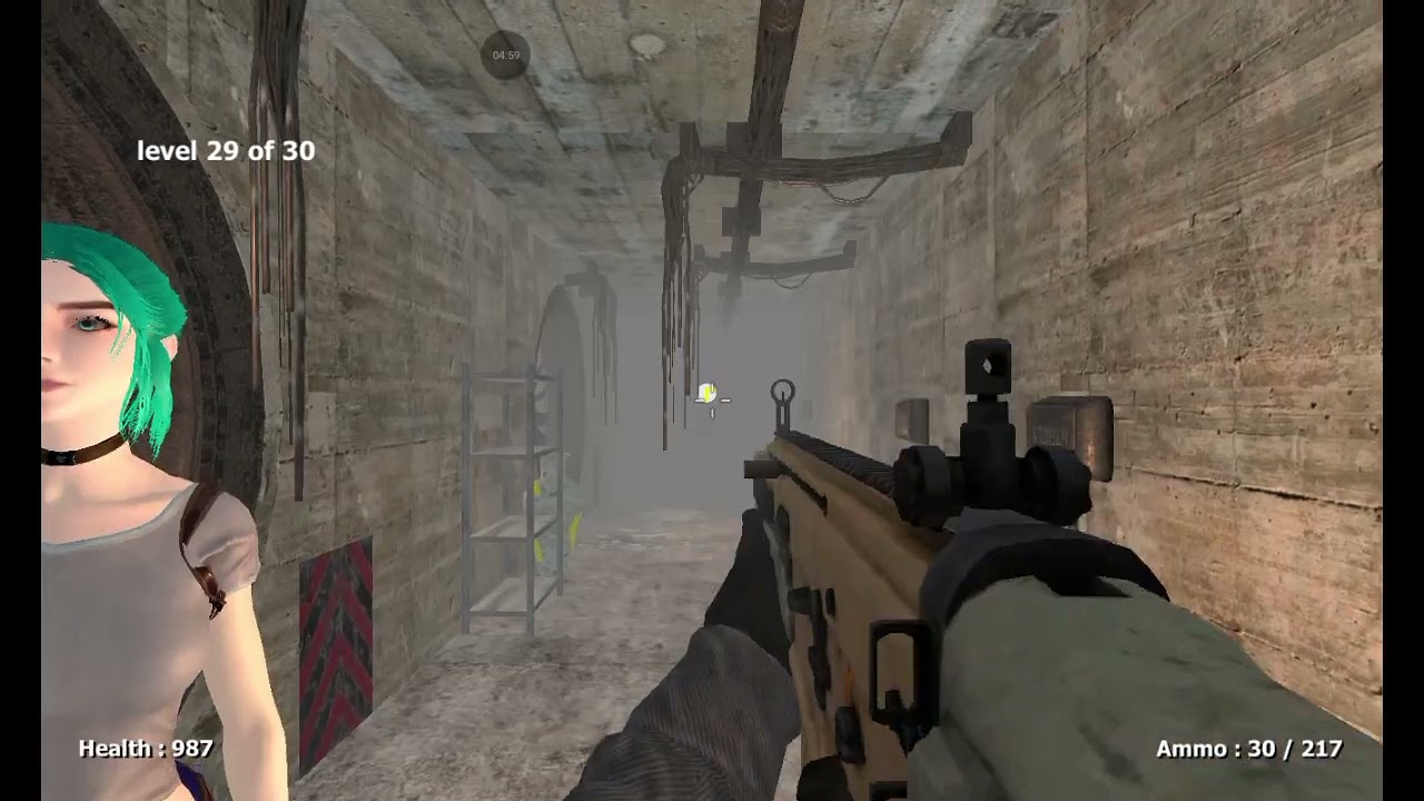 Jugando Zombie Monsters 6 The Bunker Parte 4 (FINAL)
