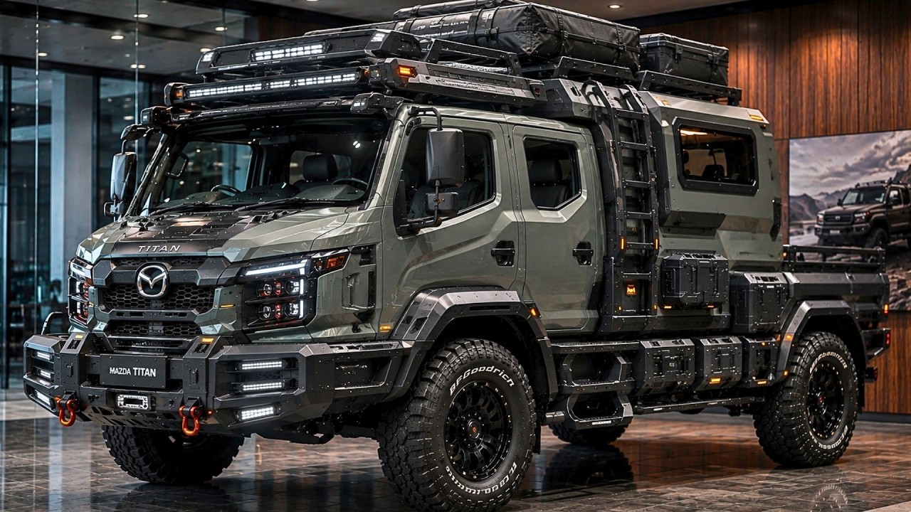 2026 Mazda Titan Adventure Campervan &mdash; From Cabover Truck To Rolling Basecamp