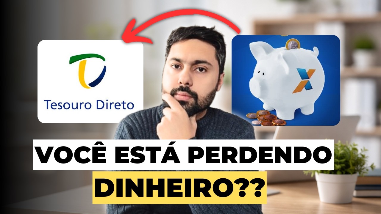 Deixei R$1000 na Poupança e no Tesouro Direto.. Olha o que aconteceu