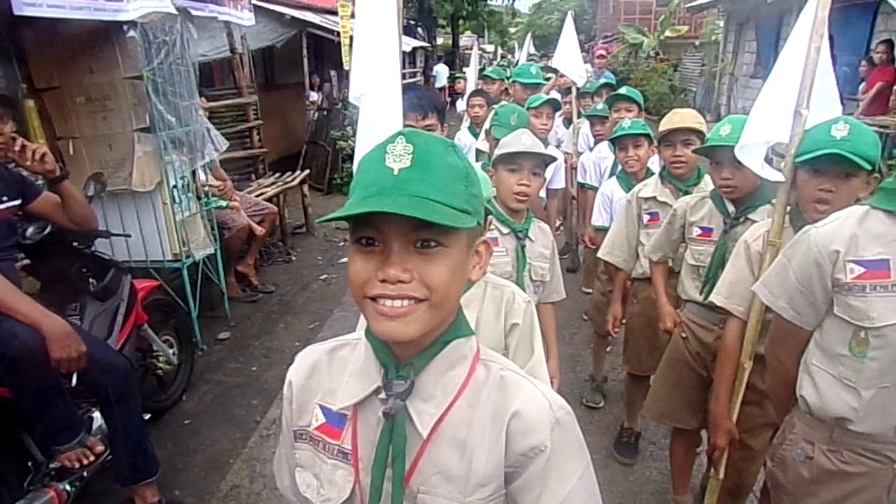 1ST REGIONAL SIGNAL DAY SCOUT JAMBOREE-THE PARADE