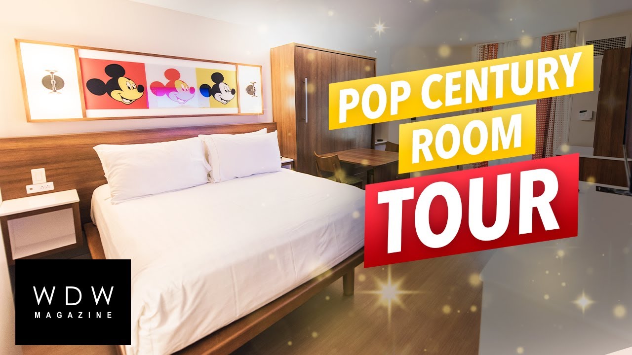 ROOM TOUR - Disney's Pop Century Resort - Standard Room