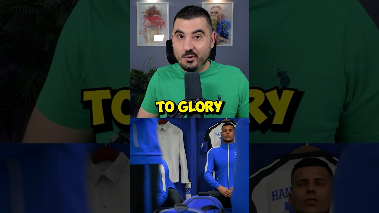 Hamburger SV Is Great Team For Road To Glory Career Mode in FC25! 🔥