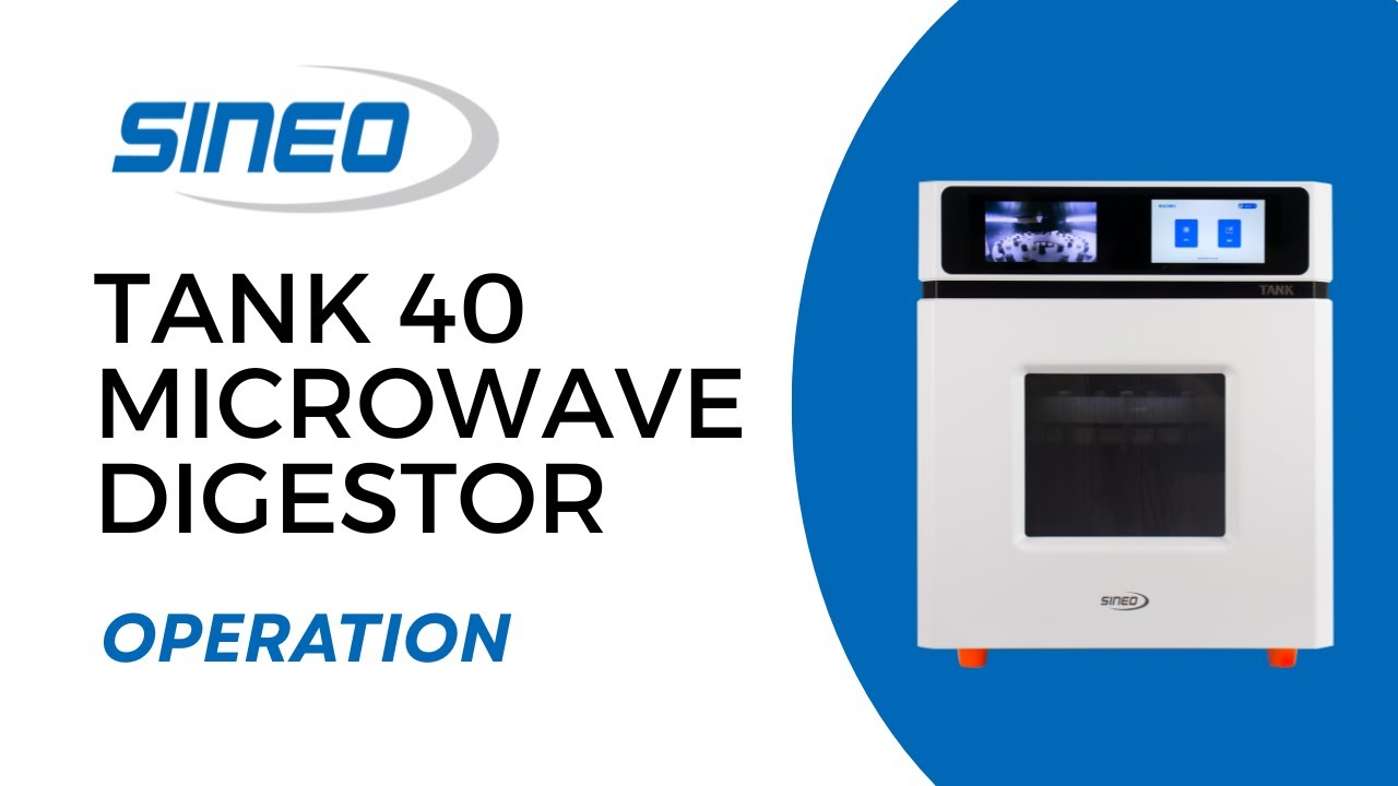 How to Operate Microwave Digestor TANK 40
