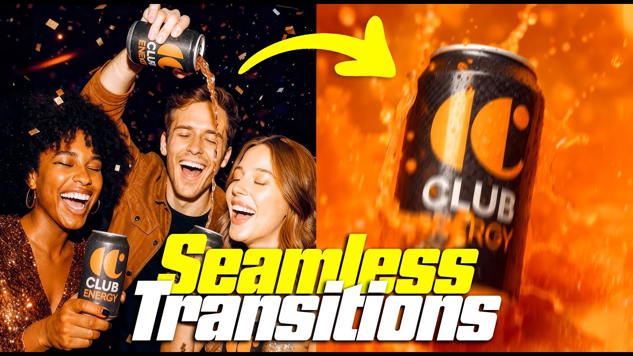 Seamless Video Transitions using Higgsfield + After Effects - Full Tutorial