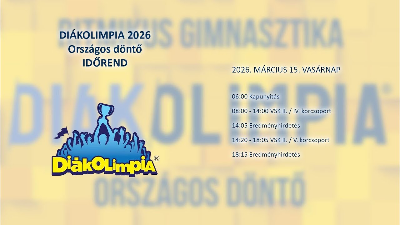 Diakolimpia 2026.03.15