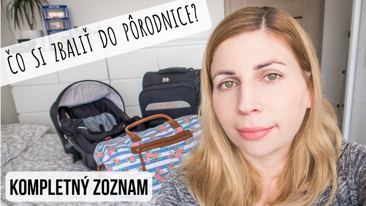 👜 TAŠKA DO PÔRODNICE! 👜(Čo si zbaliť do pôrodnice - kompletný zoznam.)
