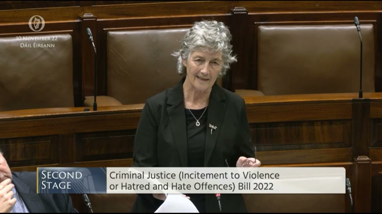 Catherine speaking on the Criminal Justice Bill 2022