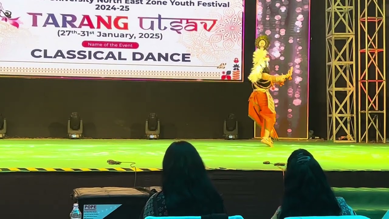 Dhanamanjuri University at AIU Youth Festival,2025