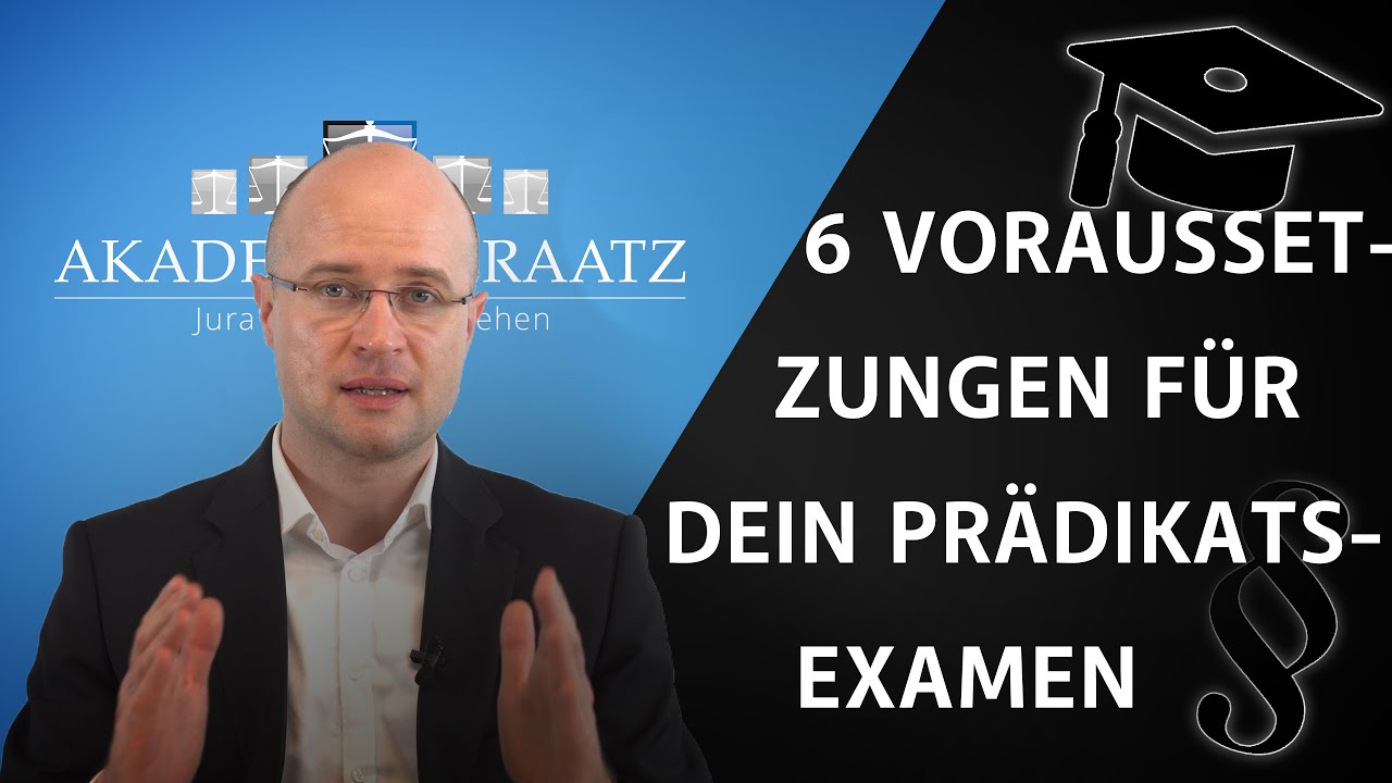 Schaffe vom Beginn deines Jurastudiums an die Voraussetzungen f&uuml;r ein Jura Pr&auml;dikatsexamen!