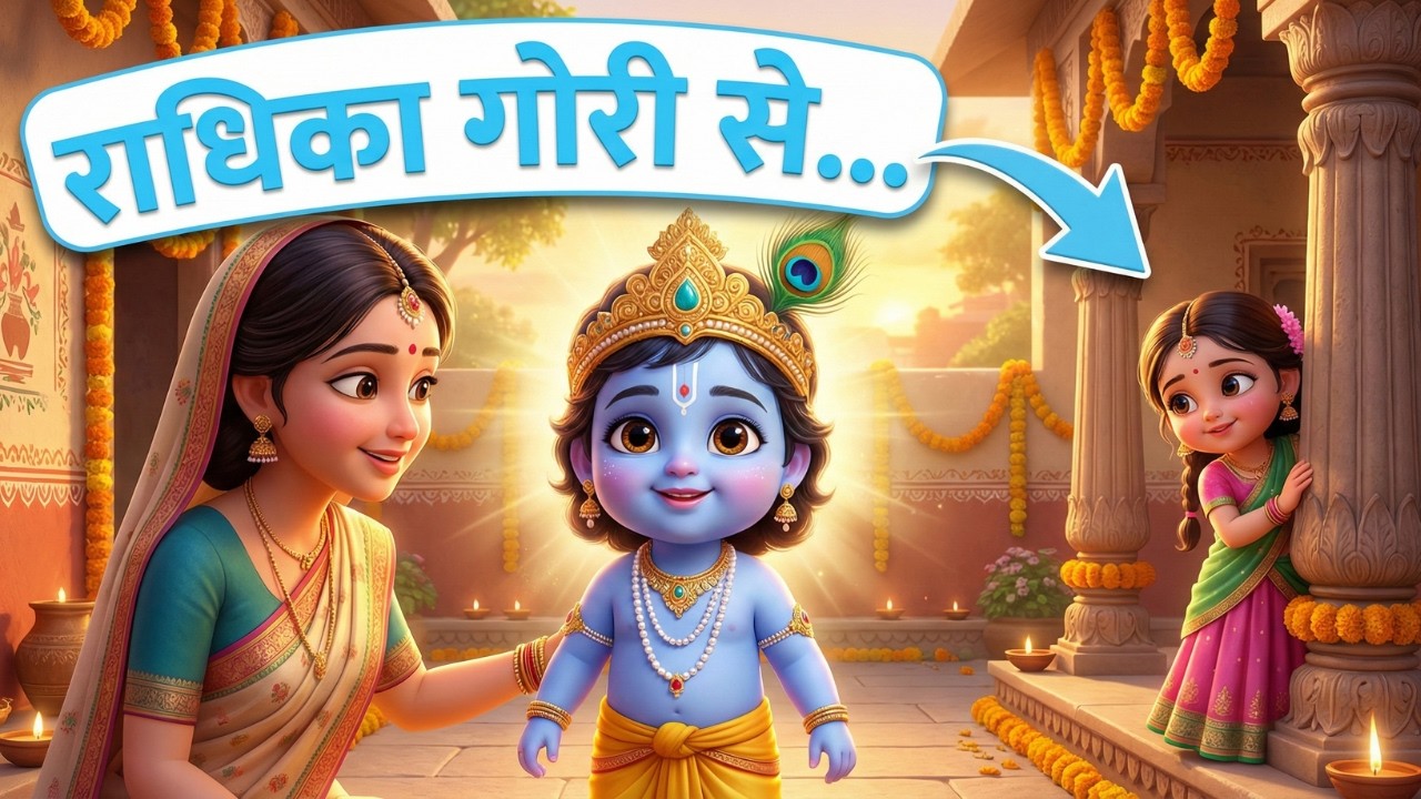 Radhika Gori Se Bhajan | राधिका गोरी से बिरज की छोरी से | Krishna Radha Bhajan
