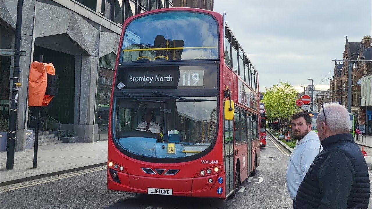 London buses at East Croydon 20/04/24