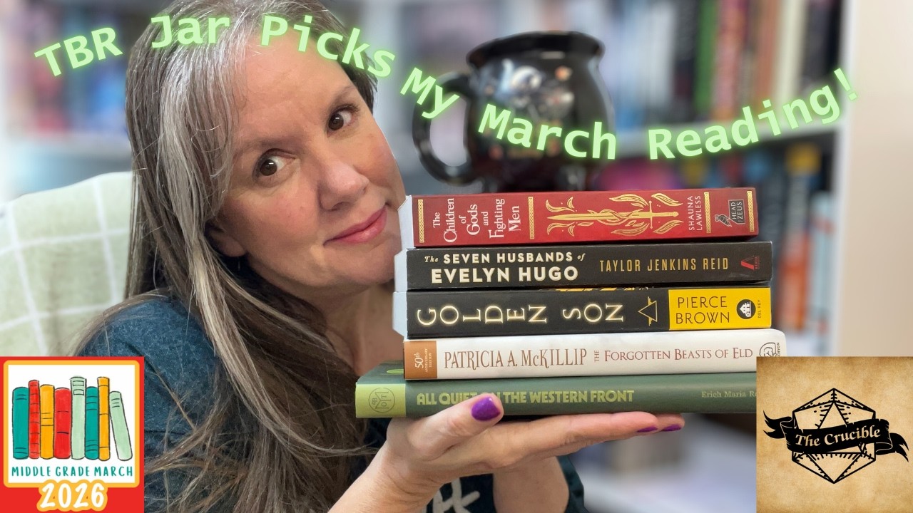 TBR Chooses My March TBR | Its Realmathon & Middle Grade March Time!