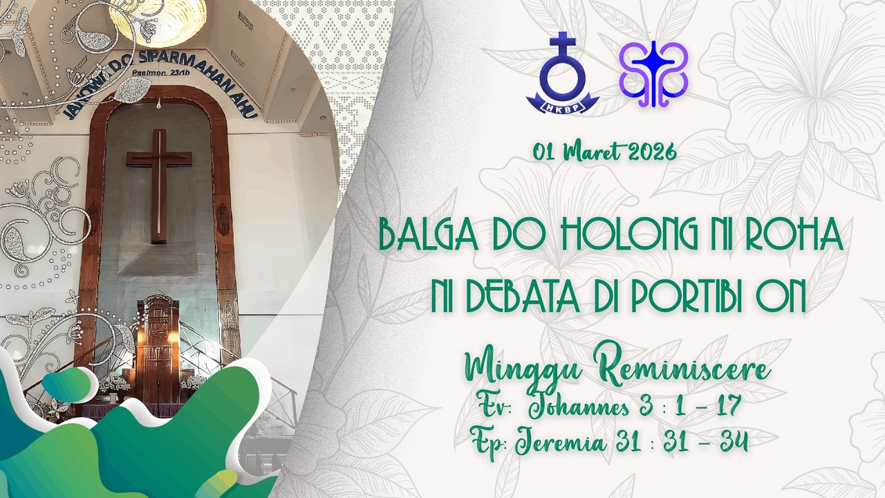 [10.00 WITA] MINGGU REMINISCERE  :  01 MARET 2026