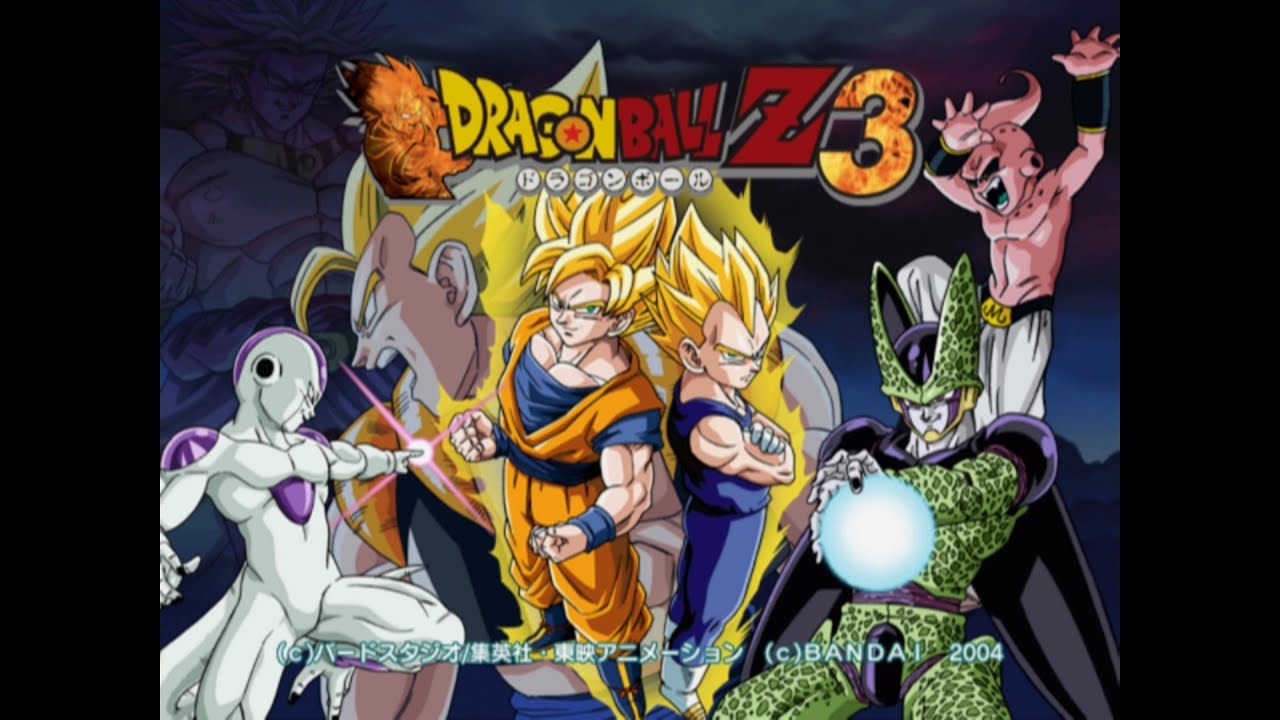 PS2 龙珠Z武道会3 全流程/Dragon Ball Z 3 Full Walkthrough Gameplay - No Commentary