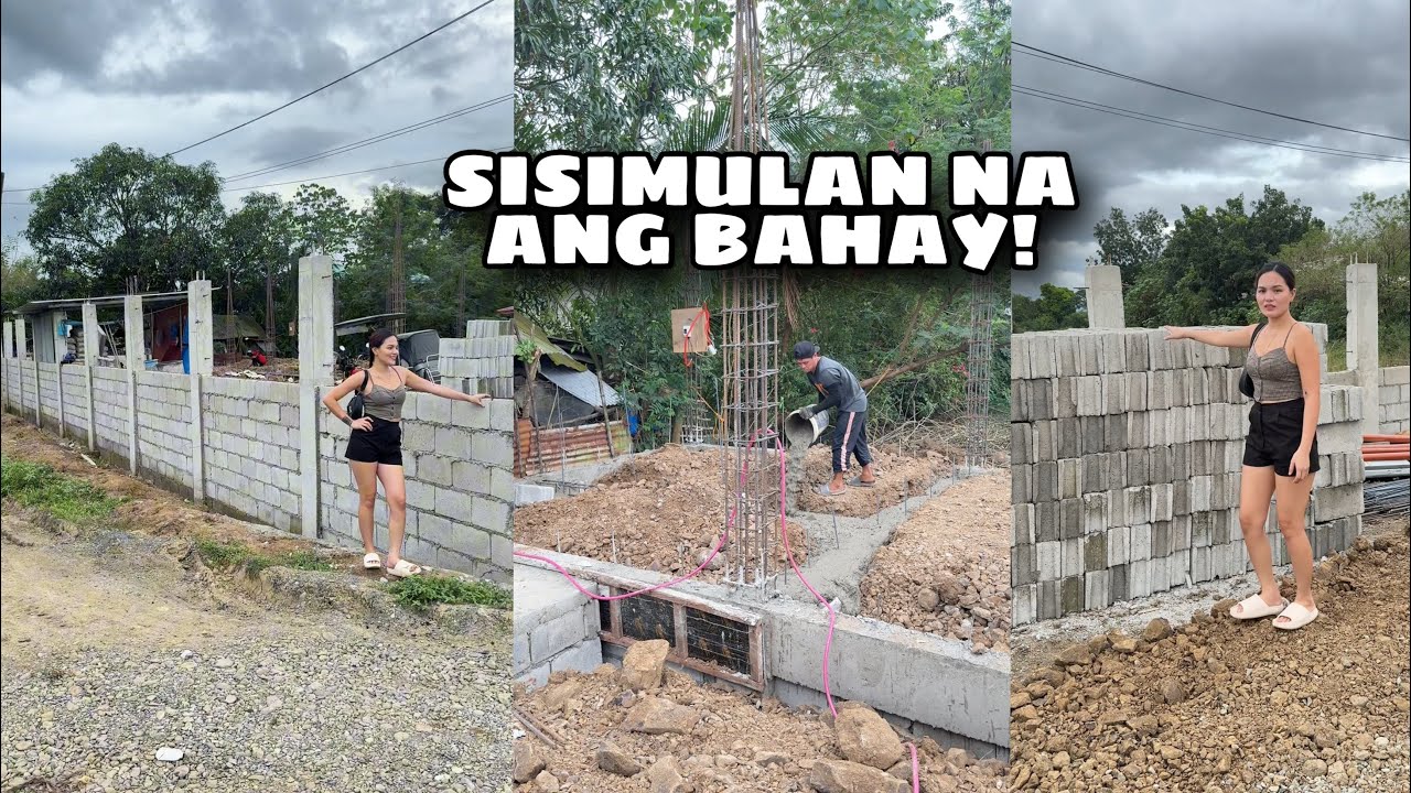 SISIMULAN NA ANG BAHAY NI KAPATID ❤️ | MISS GINBILOG