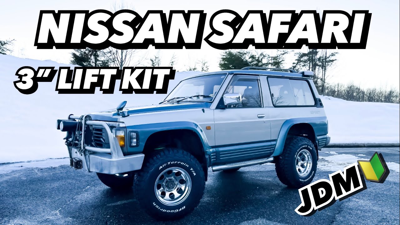 GQ NISSAN SAFARI LIFT INSTALL