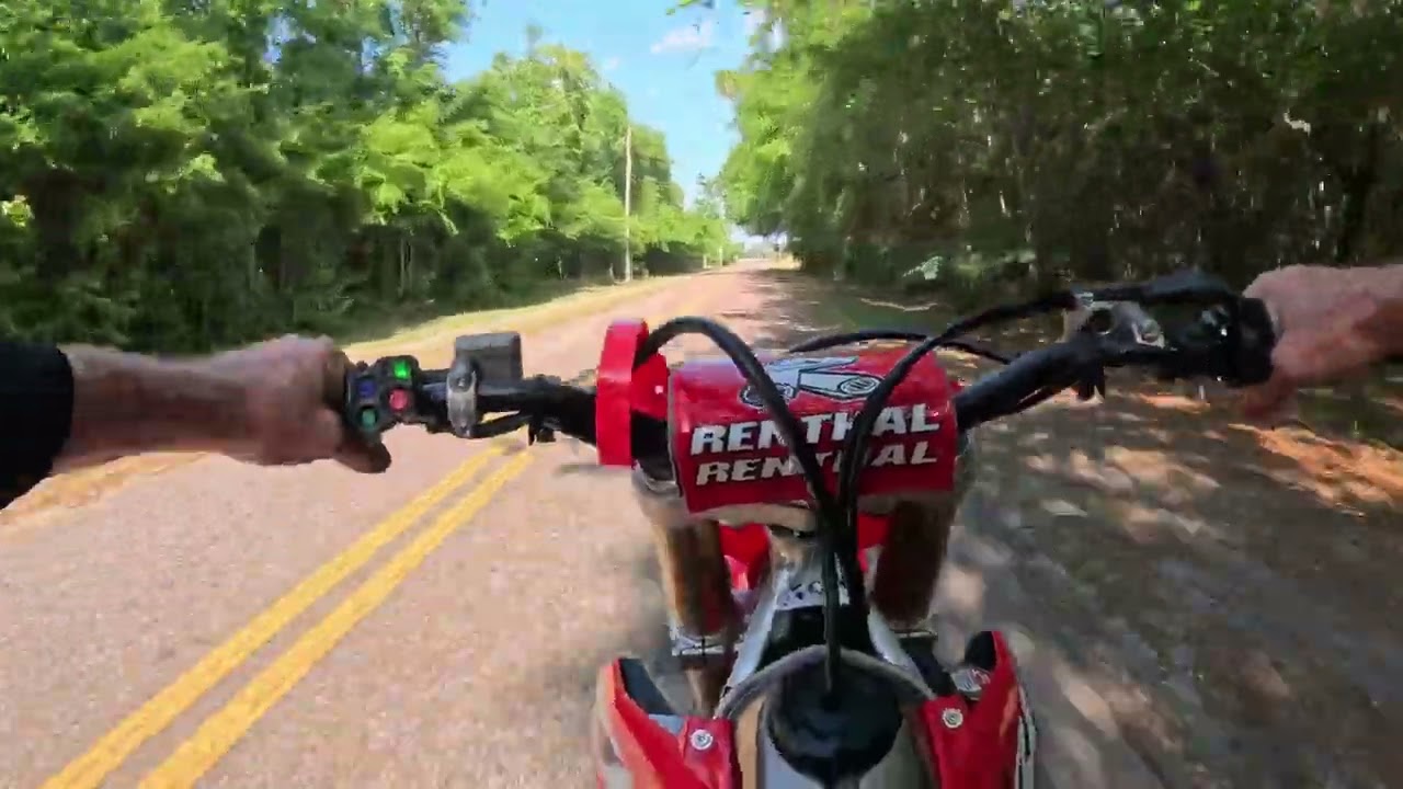 Honda 450R 4 stroking