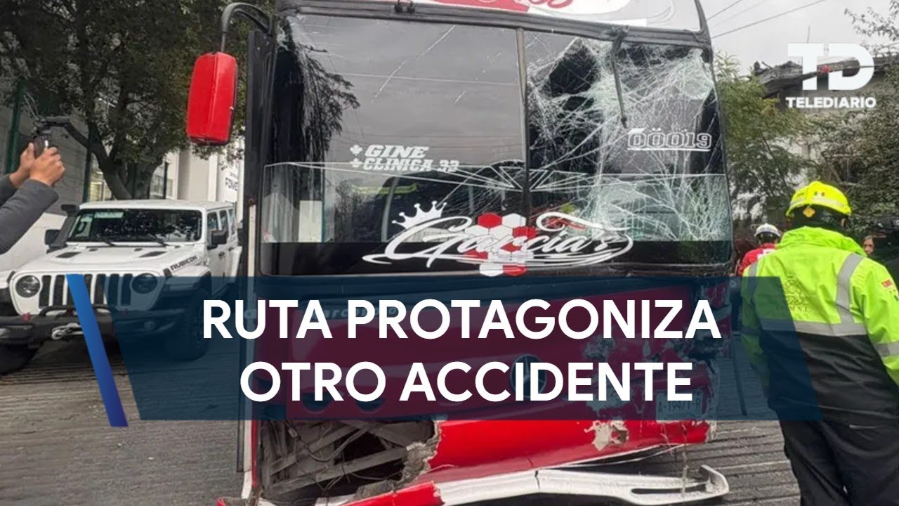 Ruta 405 vuelve a protagonizar aparatoso accidente en Monterrey; hay 5 lesionados