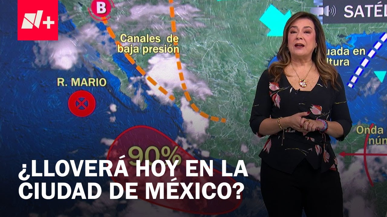Clima hoy en México del 17 de Septiembre de 2025 con Raquel Méndez: Lluvia en CDMX - Las Noticias