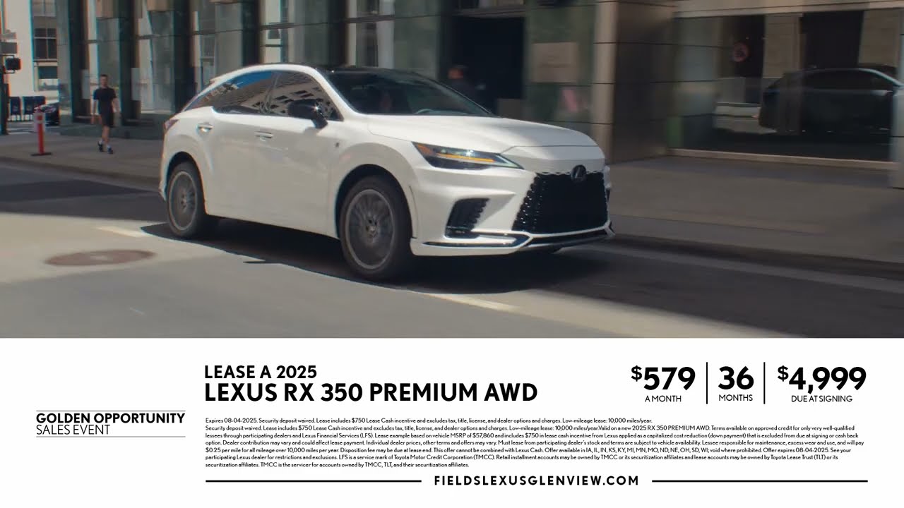 Fields Lexus Glenview | Golden Opportunity Sales Event