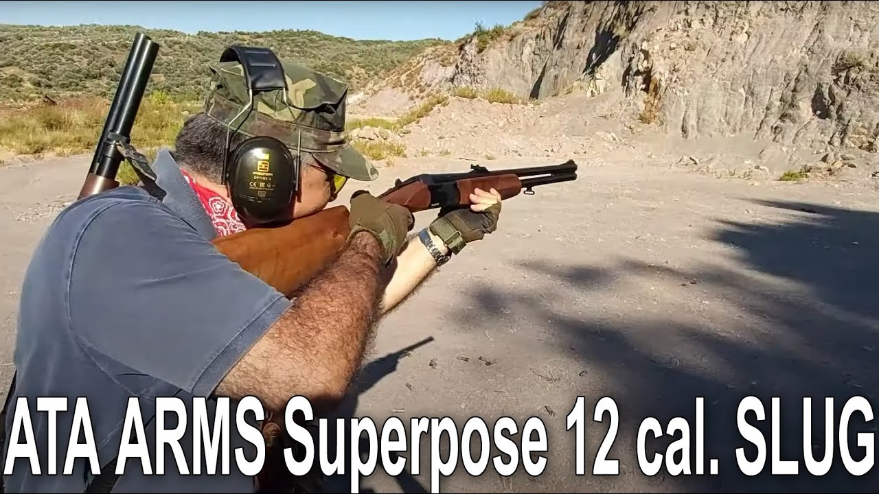 Ata Arms SP Over and Under . Süperpoze 12cal. Slug av tüfek