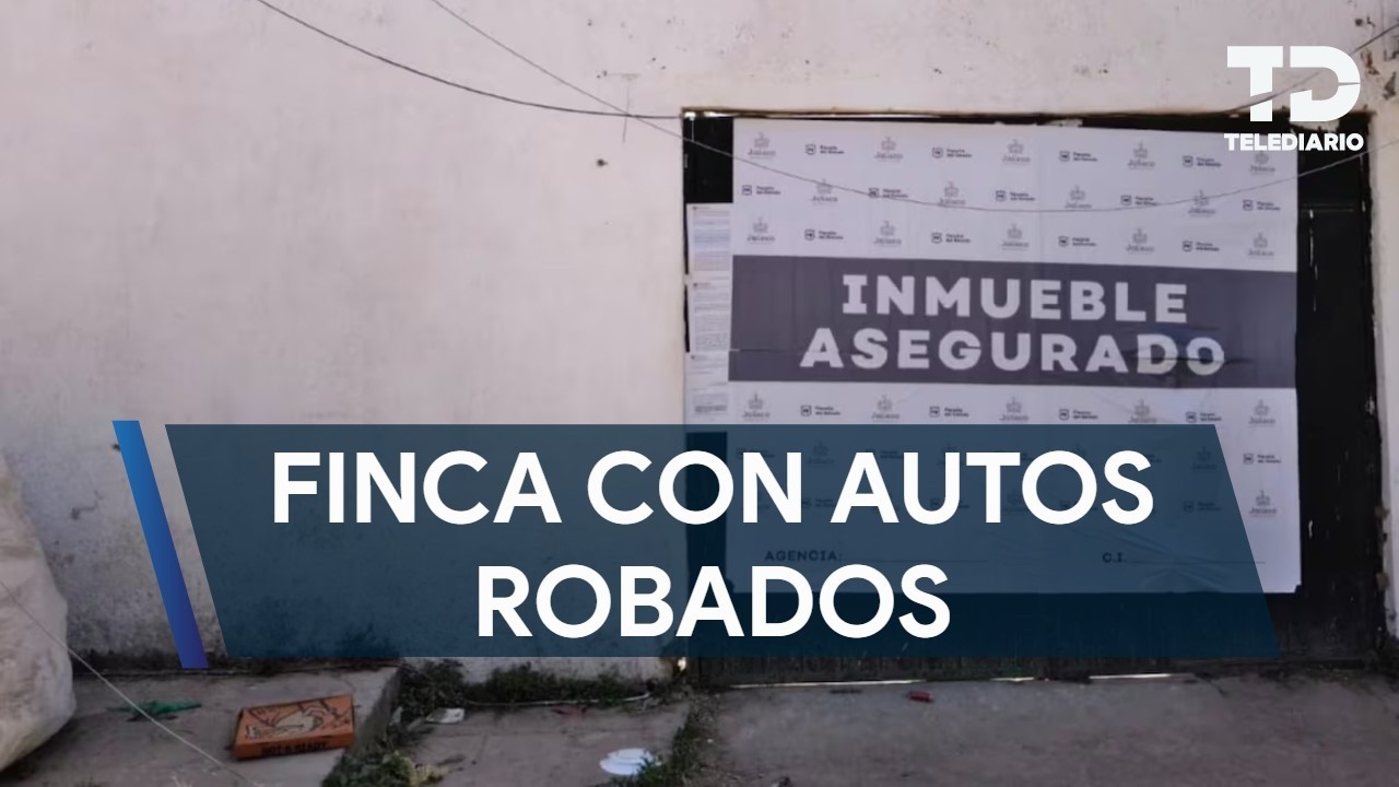 Aseguran finca con vehículos robados en Zapopan; recuperan cuatro