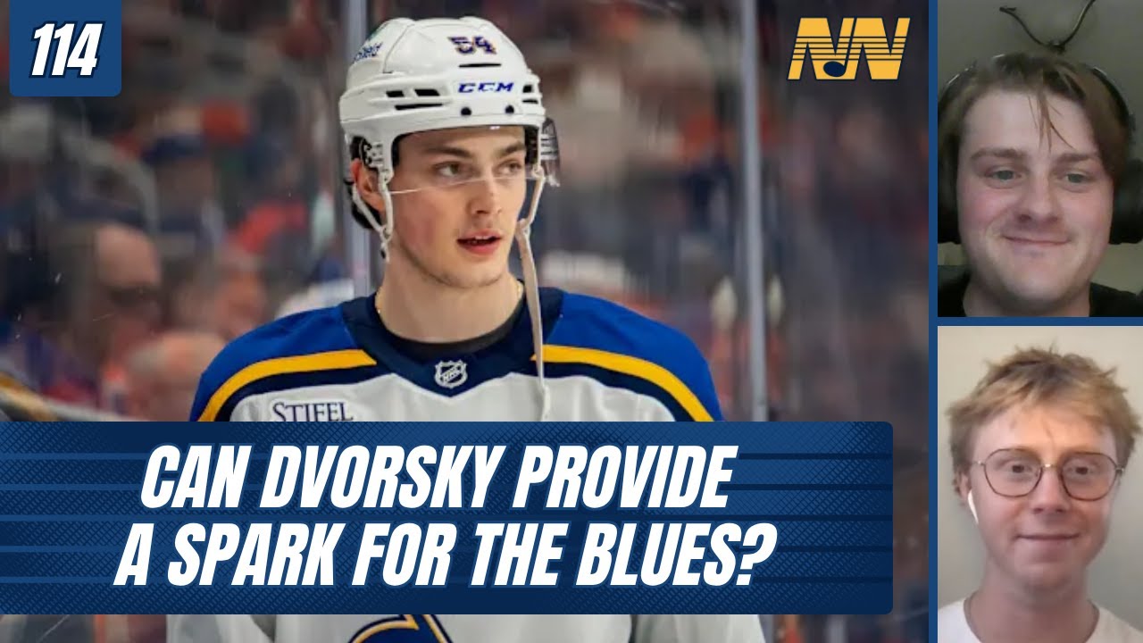 The Blues call up Dvorsky after their 5th loss in a row | 114