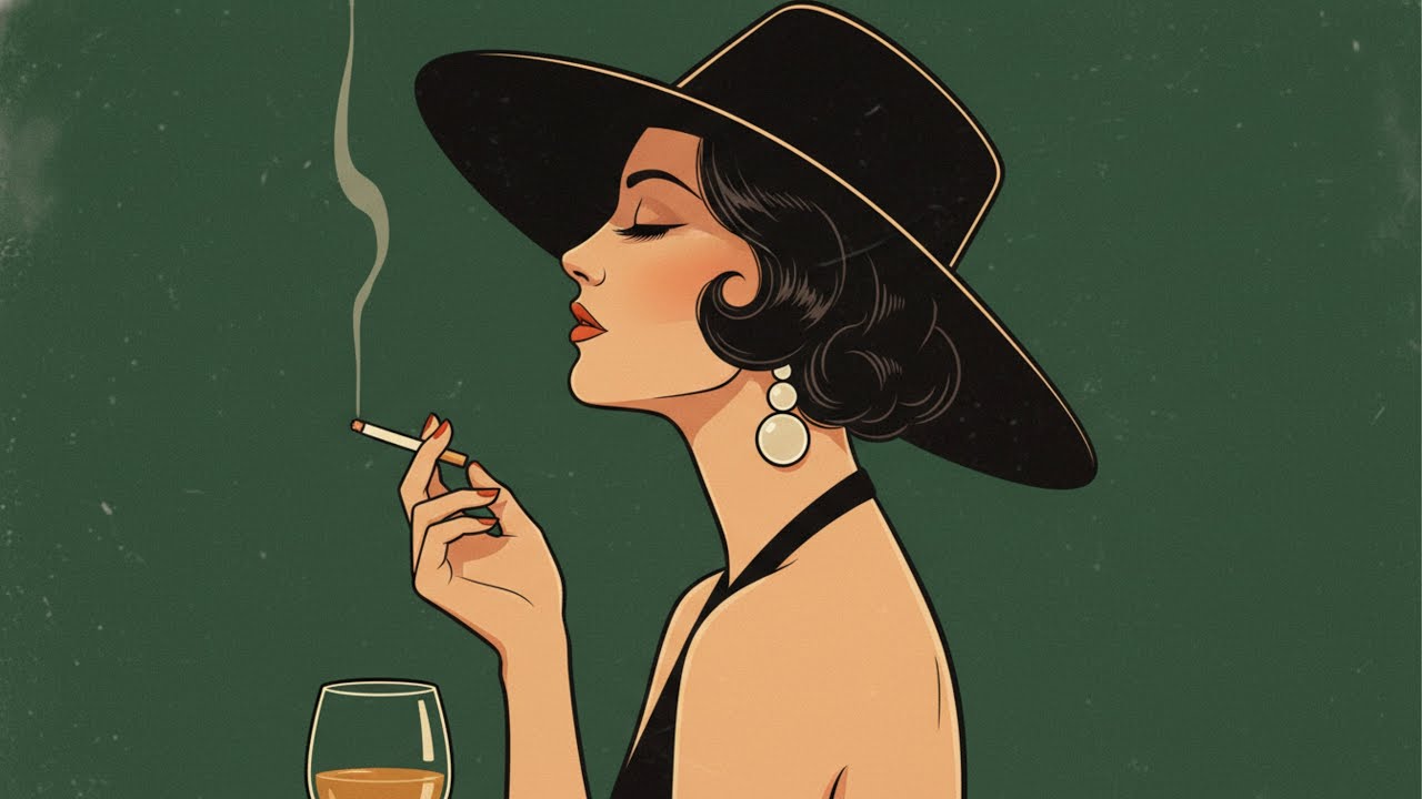 Sophisticated 1940s Jazz - Smooth Melodies & Relaxing Vintage Night Ambiance