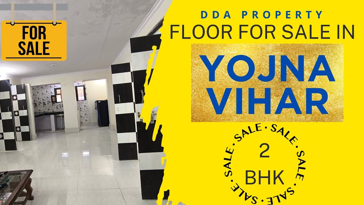 Well Maintained DDA Floor for Sale in Yojna Vihar, East Delhi | Flats in East Delhi for Sale | #sale