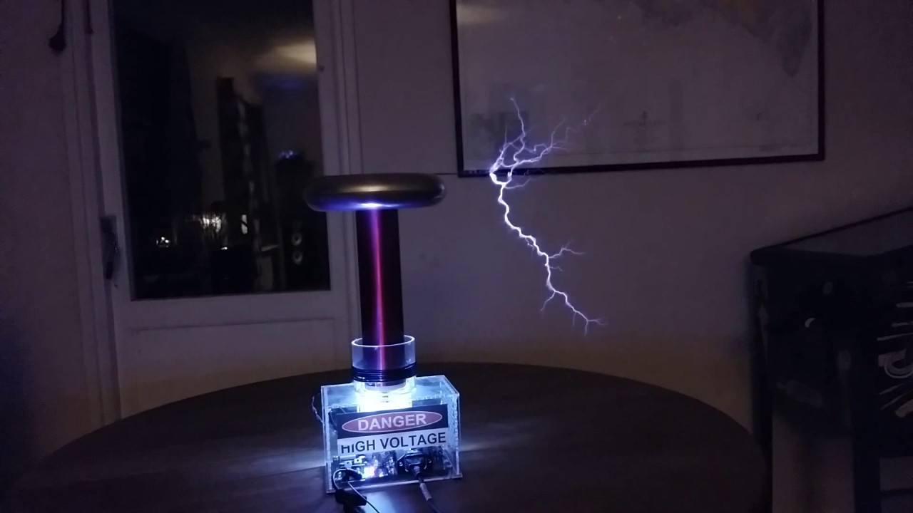 Wintergatan Marble Machine played on Tesla Coil (oneTesla)