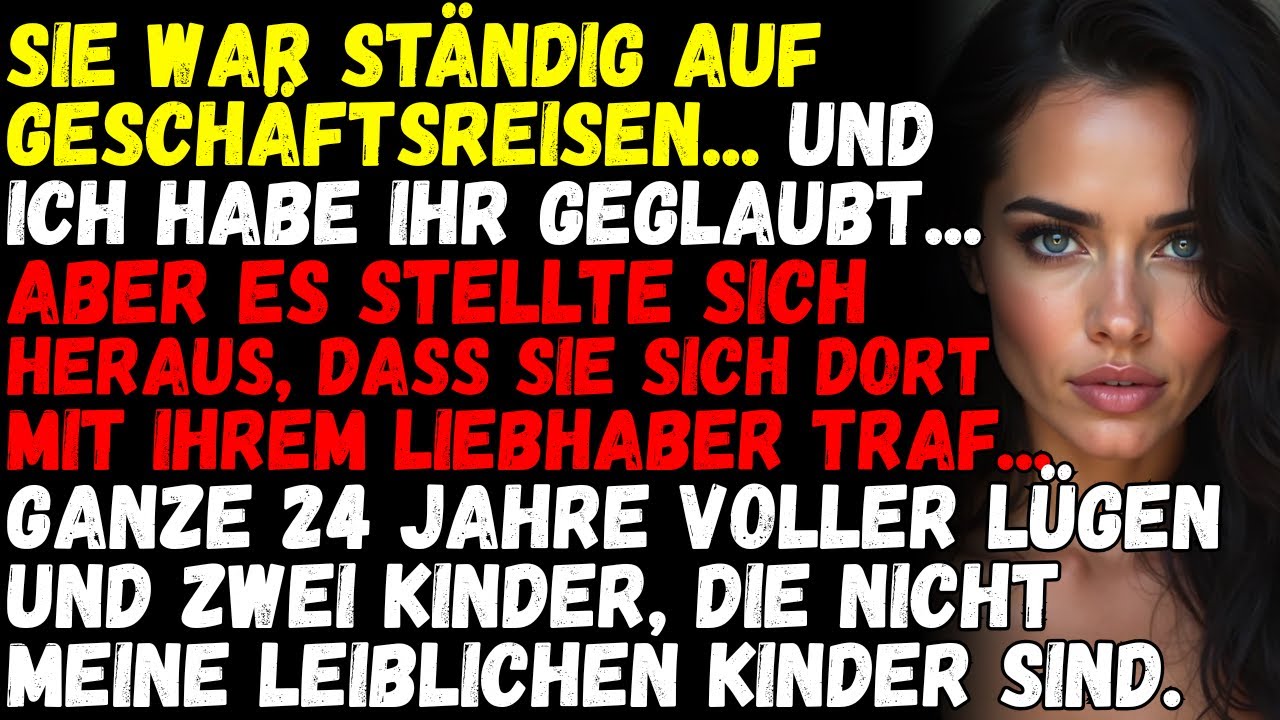 Sie war ständig auf Geschäftsreisen.. Aber es stellte sich heraus, dass sie sich dort mit ihrem