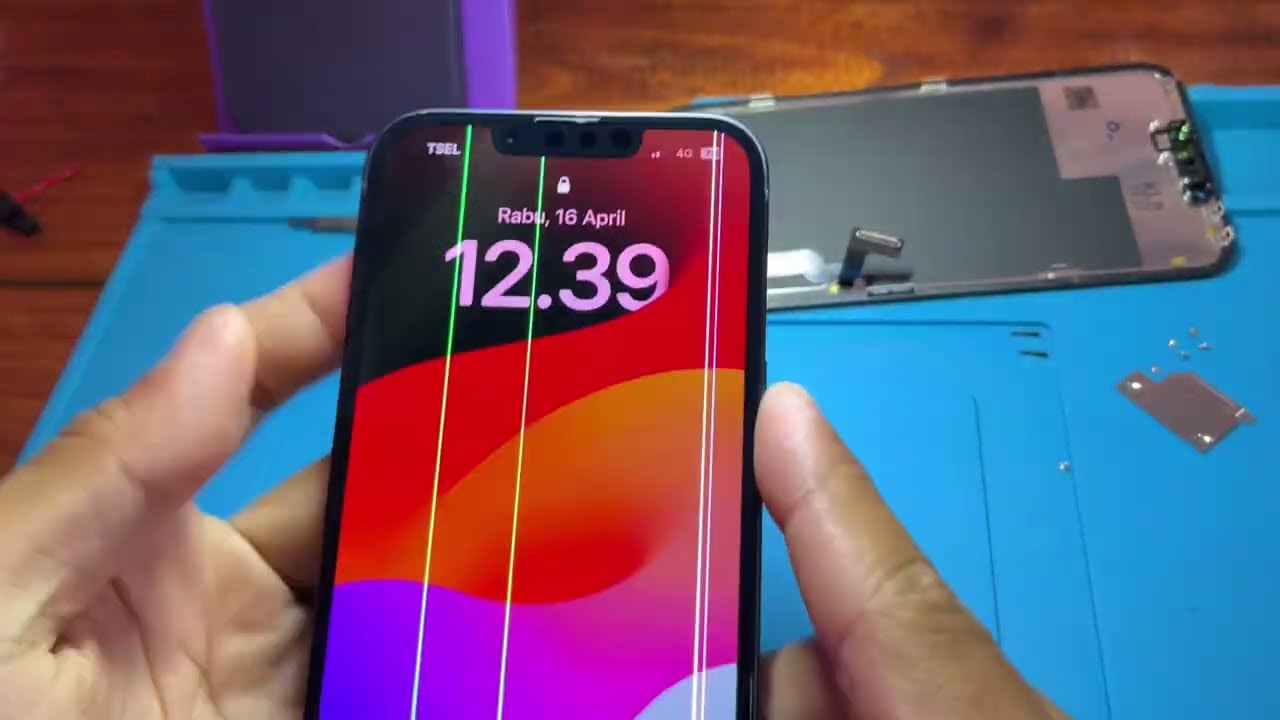Ganti Lcd Iphone 13 + Move Ic Tanpa Notif , Trutone On 🔥🔥 #iphone #smartphone #reels #iphone13
