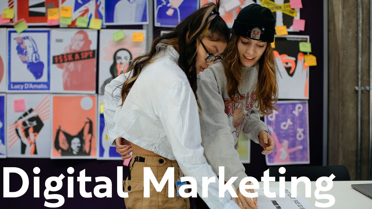 Studying Digital Marketing at Ravensbourne University London