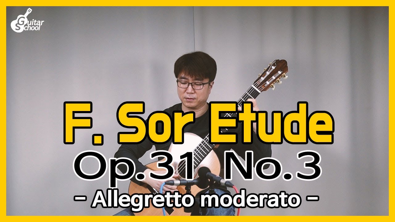 Fernando Sor Op 31 No 3 Allegretto moderato