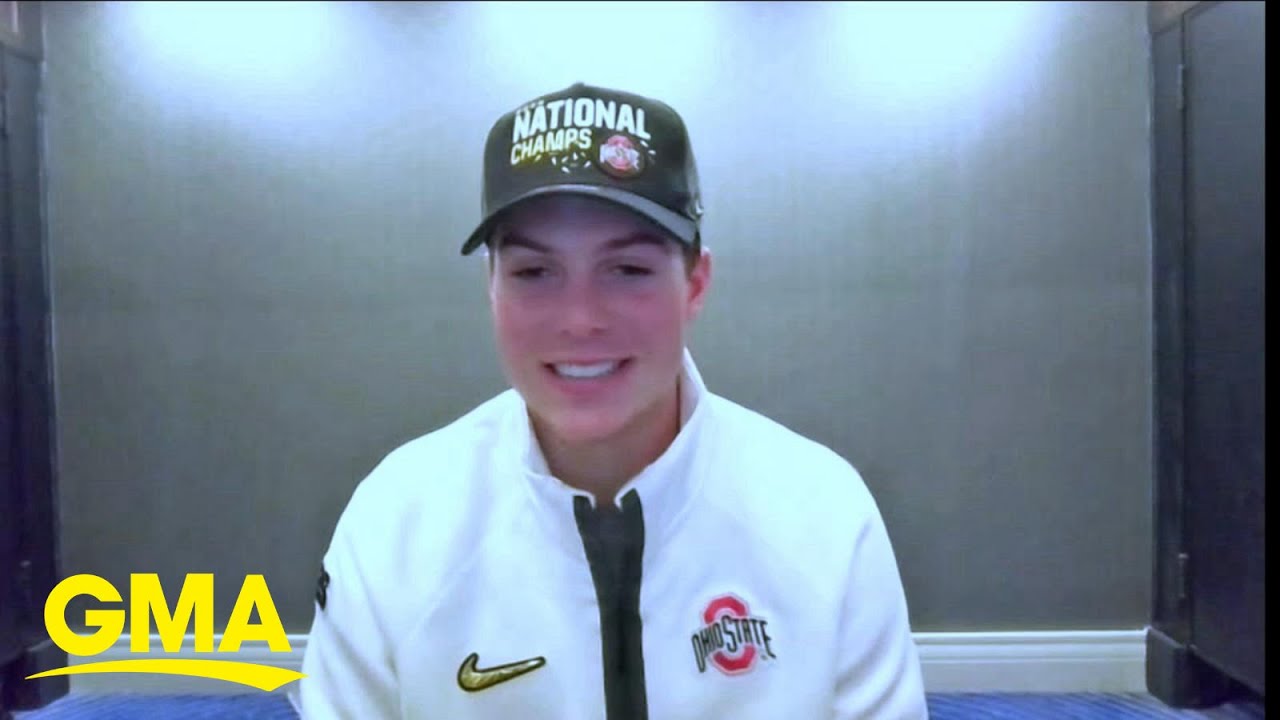 Ohio State quarterback Will Howard talks winning national title