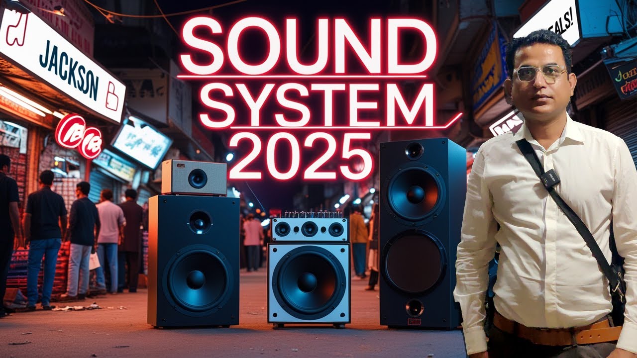 Jackson Market Karachi 2025 | Japan Amplifier, Speakers, Woofers & Sound System Setup