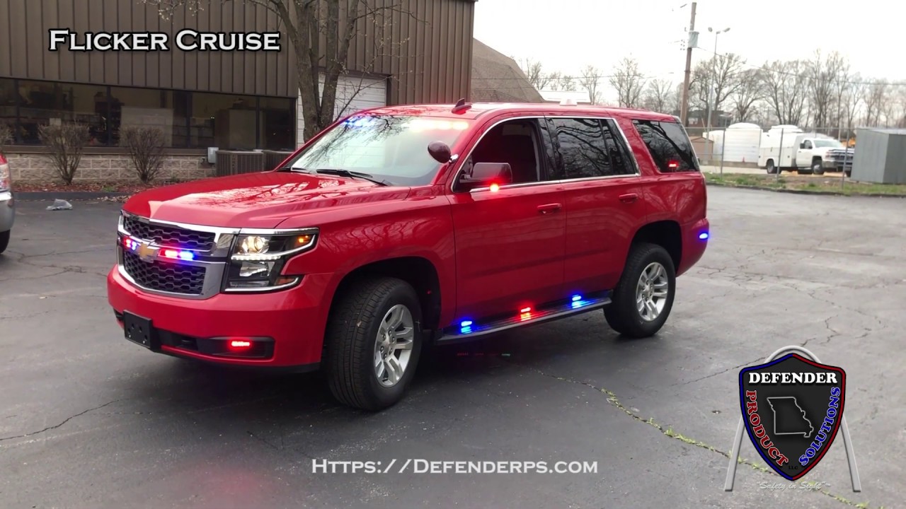 2020 Chevrolet Tahoe - SoundOff bluePrint Fire Chief Truck