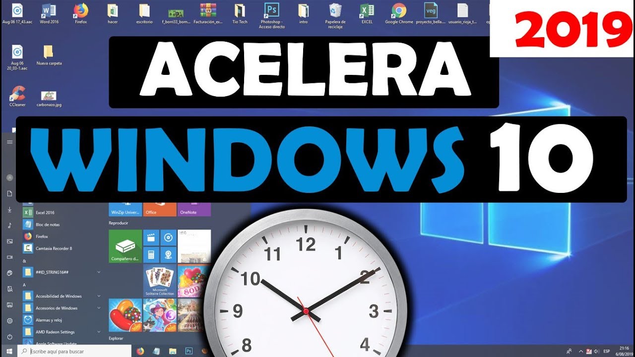 Como acelerar tu PC con Windows 10 al máximo (Configuración 2025)