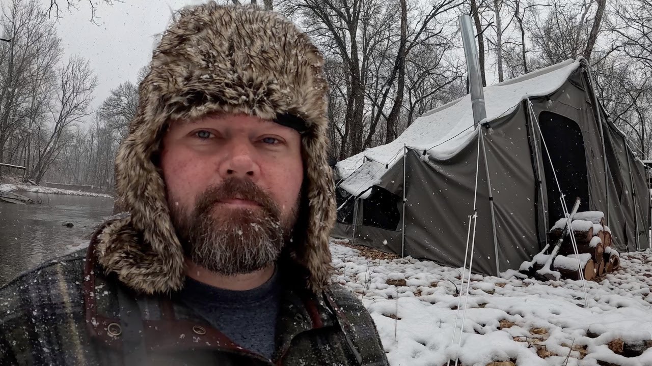 Горячий кемпинг в палатке Kodiak 12x12 от Cabelas