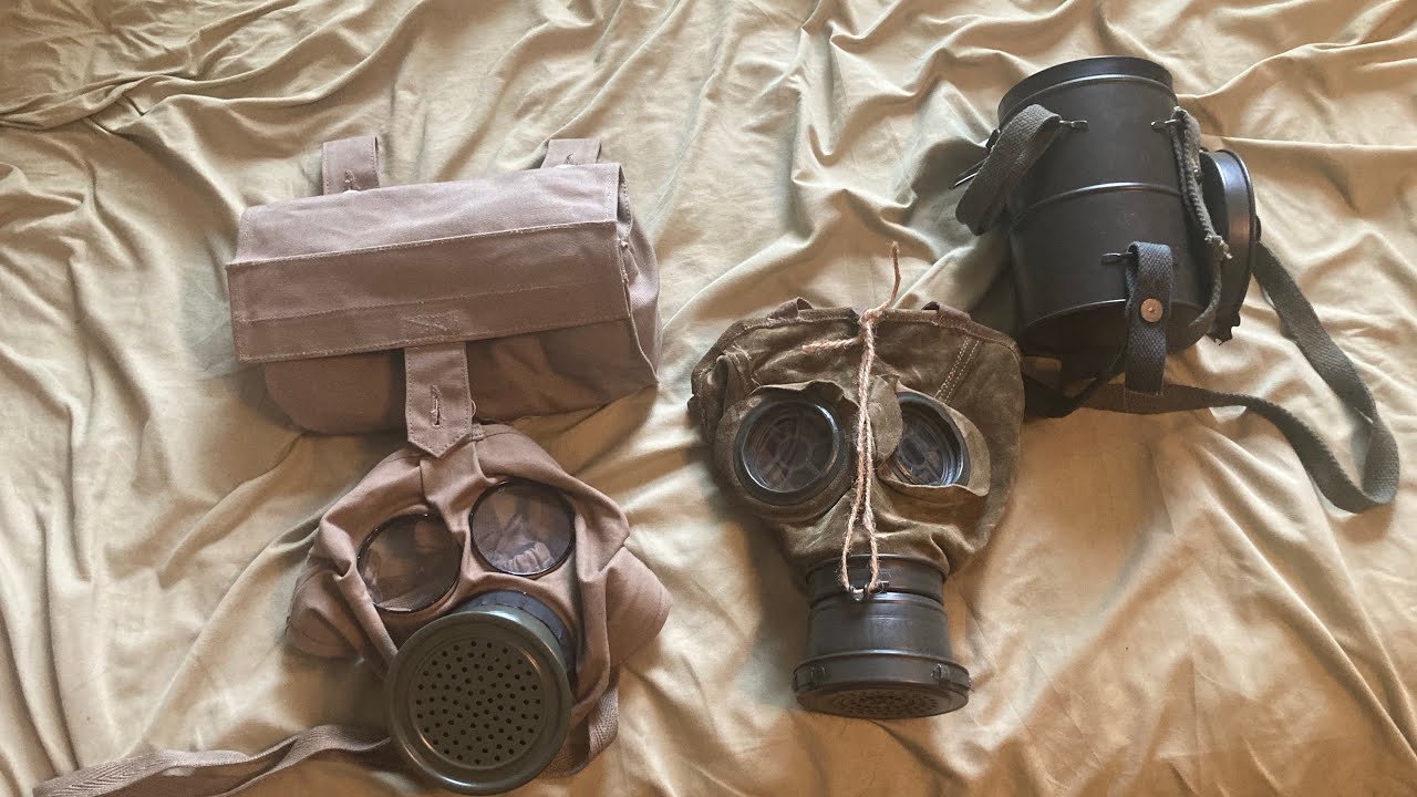 Comparing WW1 German gas masks
