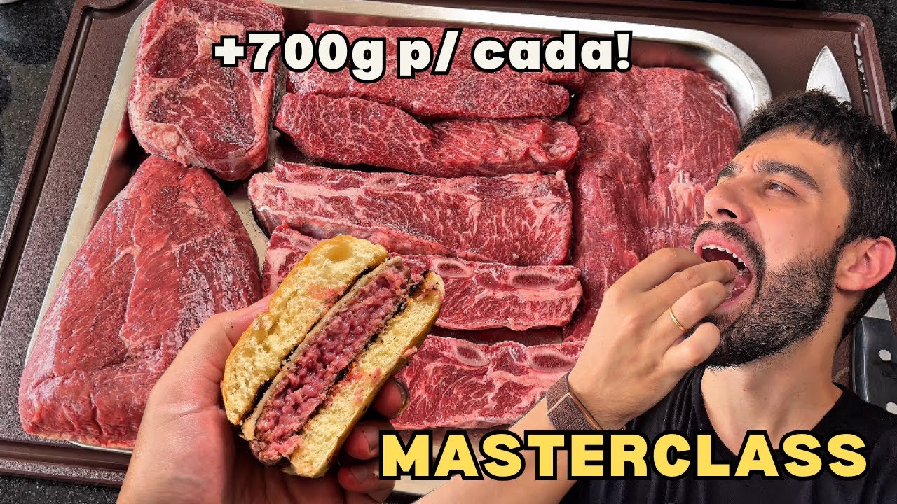 CHURRASCO p/ 4 AMIGOS (6 pessoas) | Resenha + Carnes Especiais + de 700g p/ cada 