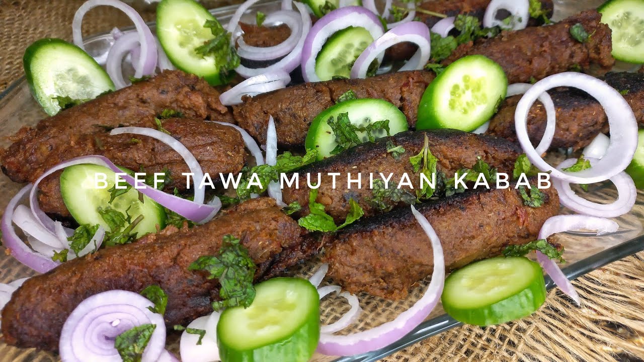 Beef Tawa-Fried Spicy Muttihya Kebabs