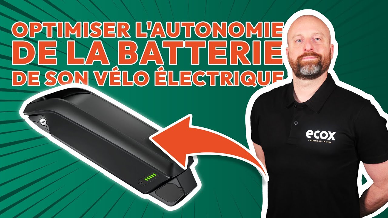 Optimiser l'autonomie de la batterie de son vélo électrique | Les Tutos Ecox